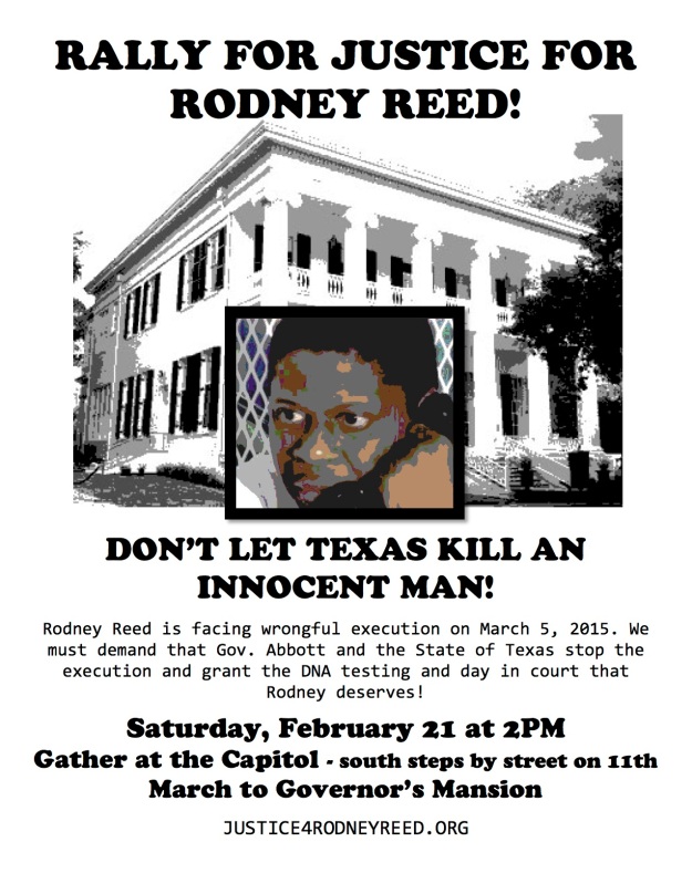 Upcoming Events | Free Rodney Reed!