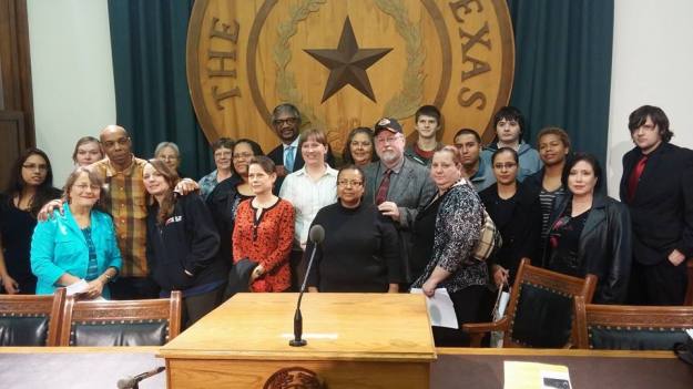 Organized by the Texas Moratorium Network, the "Day of Innocence" brought together exonerated death row prisoners, Rep. Harold Dutton, and friends and family members of men and women on Texas death row. 